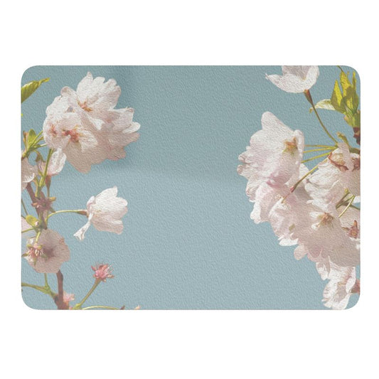 Individuales de Mesa Flores de Cerezo Celeste