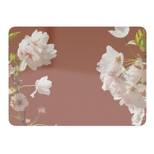 Individuales de Mesa Flores de Cerezo Marrón