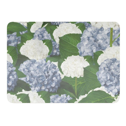 Individuales de Mesa Hortensias Celeste