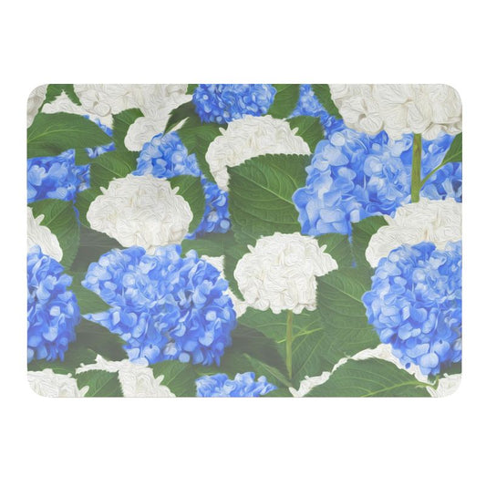 Individuales de Mesa Hortensias Azul