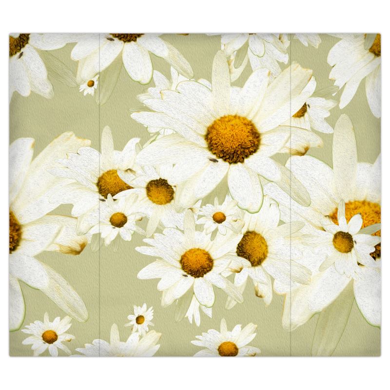 Duvet Margaritas Verde Claro King