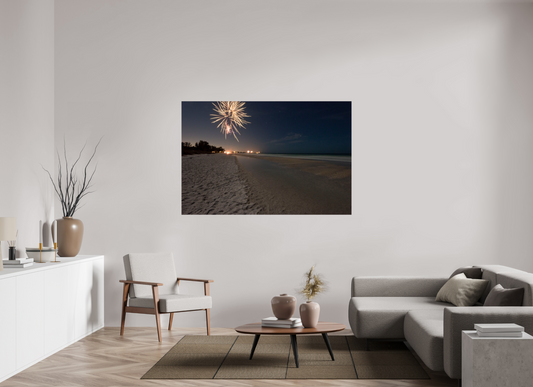 66 x 44″, Fotos Male Fuegos artificiales