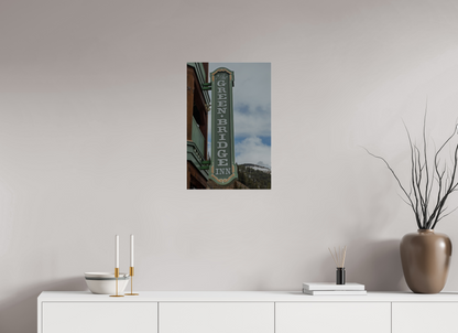 16 x 24″, Fotos Male Green Bridge
