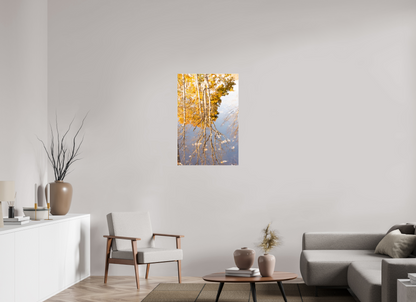 24 x 36″, Fotos Male Reflejo arboles 3