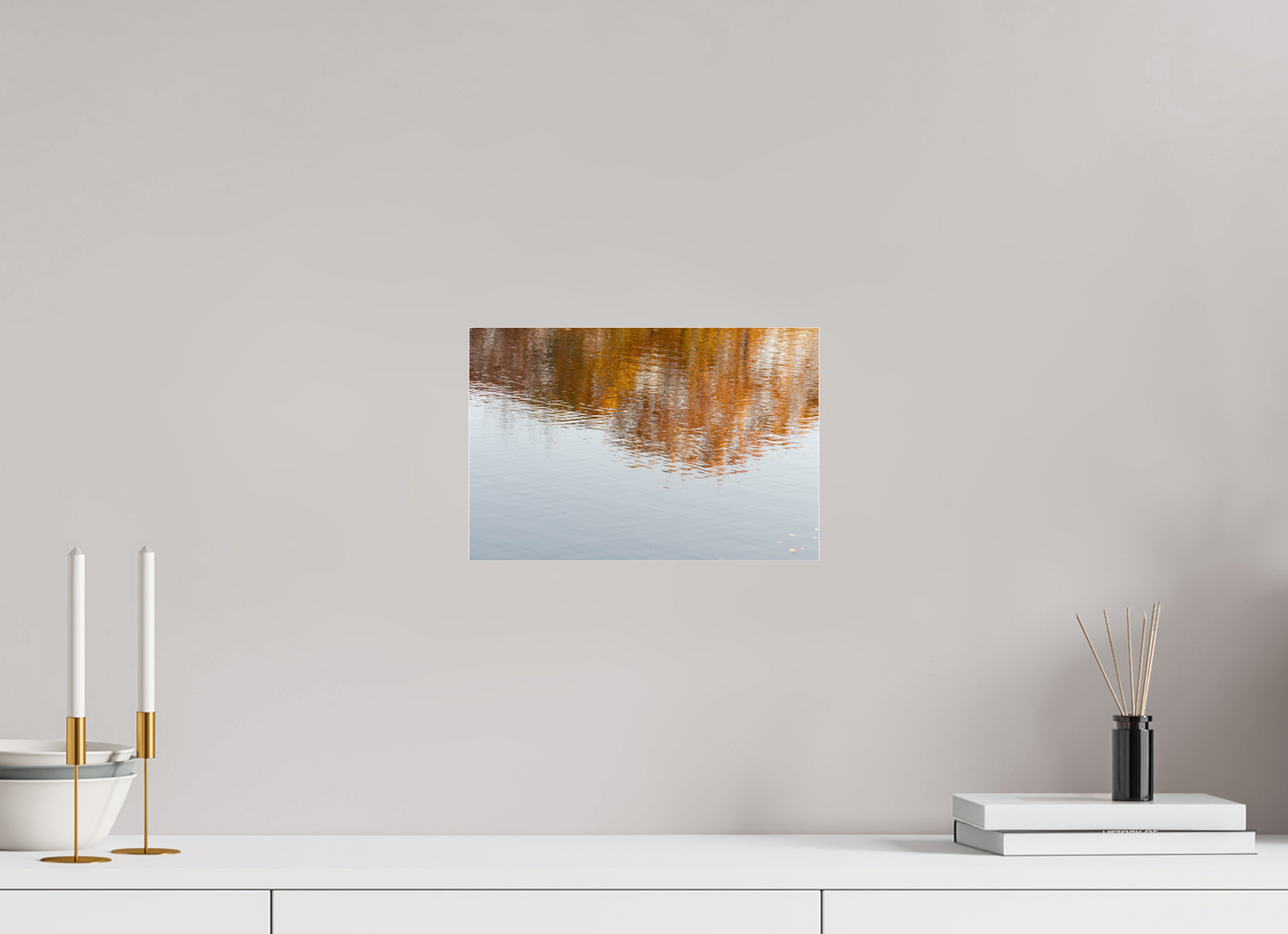 12 x 8″, Fotos Male Reflejo en el agua 2