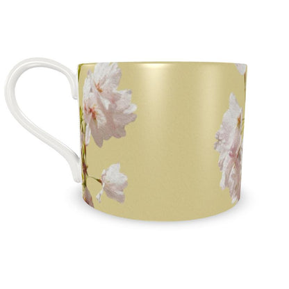 Taza y Plato Flores de Cerezo