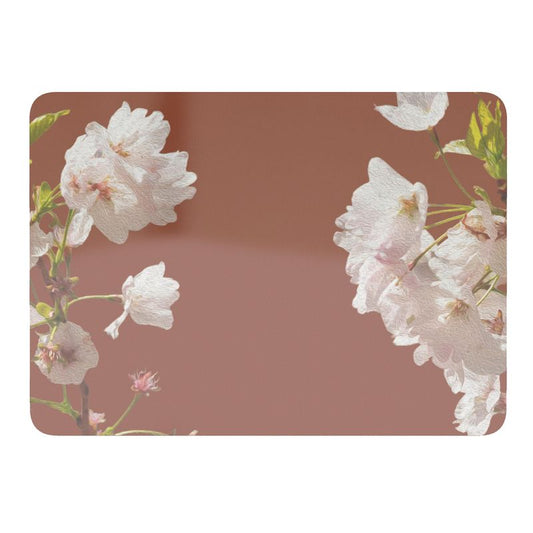 Individuales de Mesa Flores de Cerezo Marrón