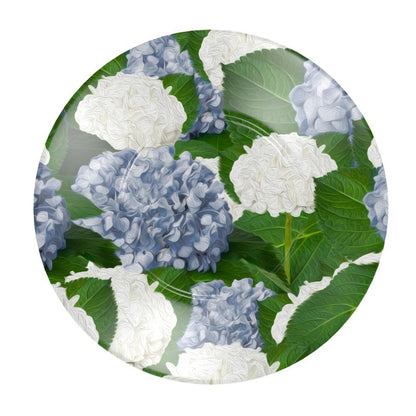 Taza y Plato Hortensias