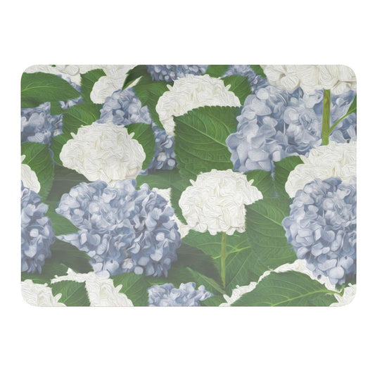 Individuales de Mesa Hortensias Celeste