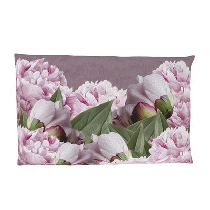 Funda almohada peonia rosa viejo