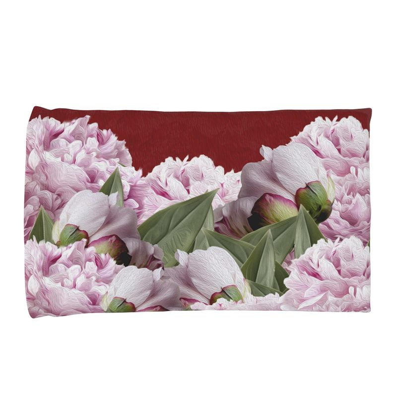 Funda almohada malvarrosa Azul