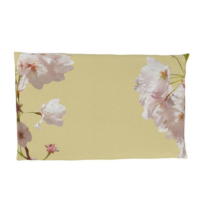 Funda almohada cerezo amarillo
