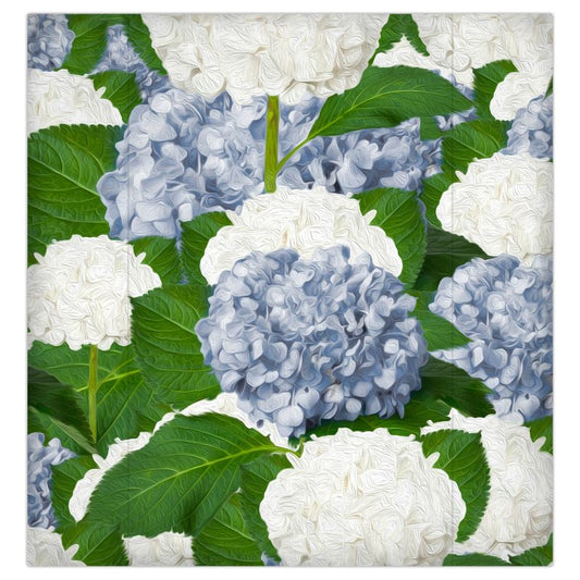 Duvet Hortensias Celeste Queen