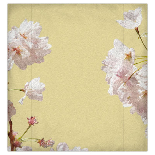 Duvet Flores de Cerezo Amarillo Full/Double