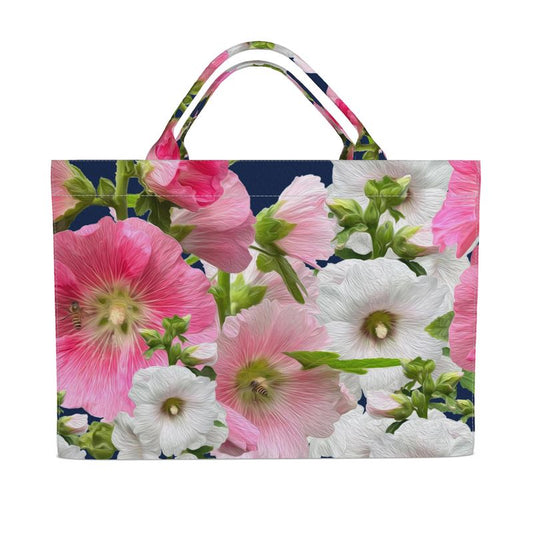 Bolso Malvarrosas Azul