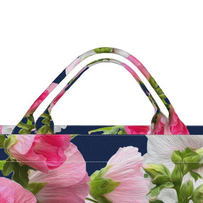 Bolso Malvarrosas Azul