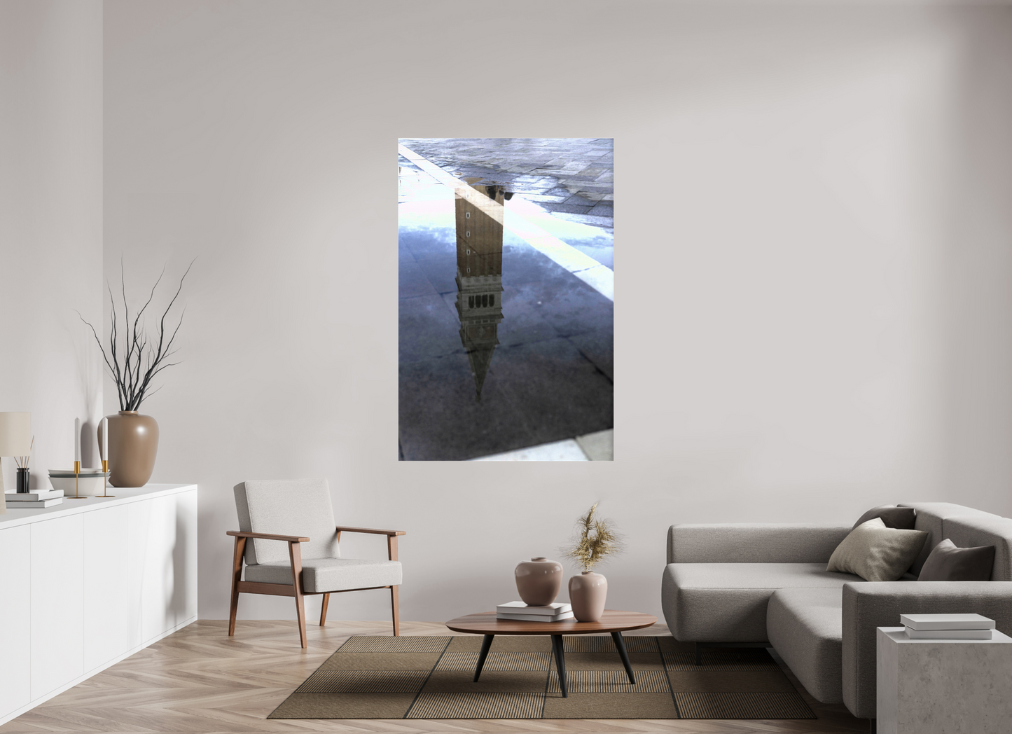 44 x 66″, Fotos Male Reflejo Torre