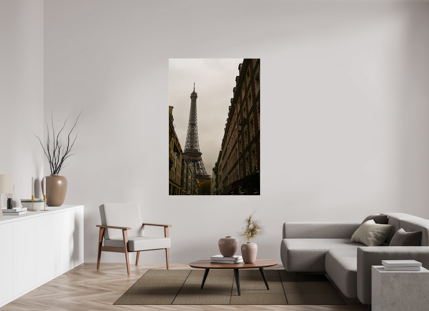 44 x 66″, Fotos Male Torre Eiffel