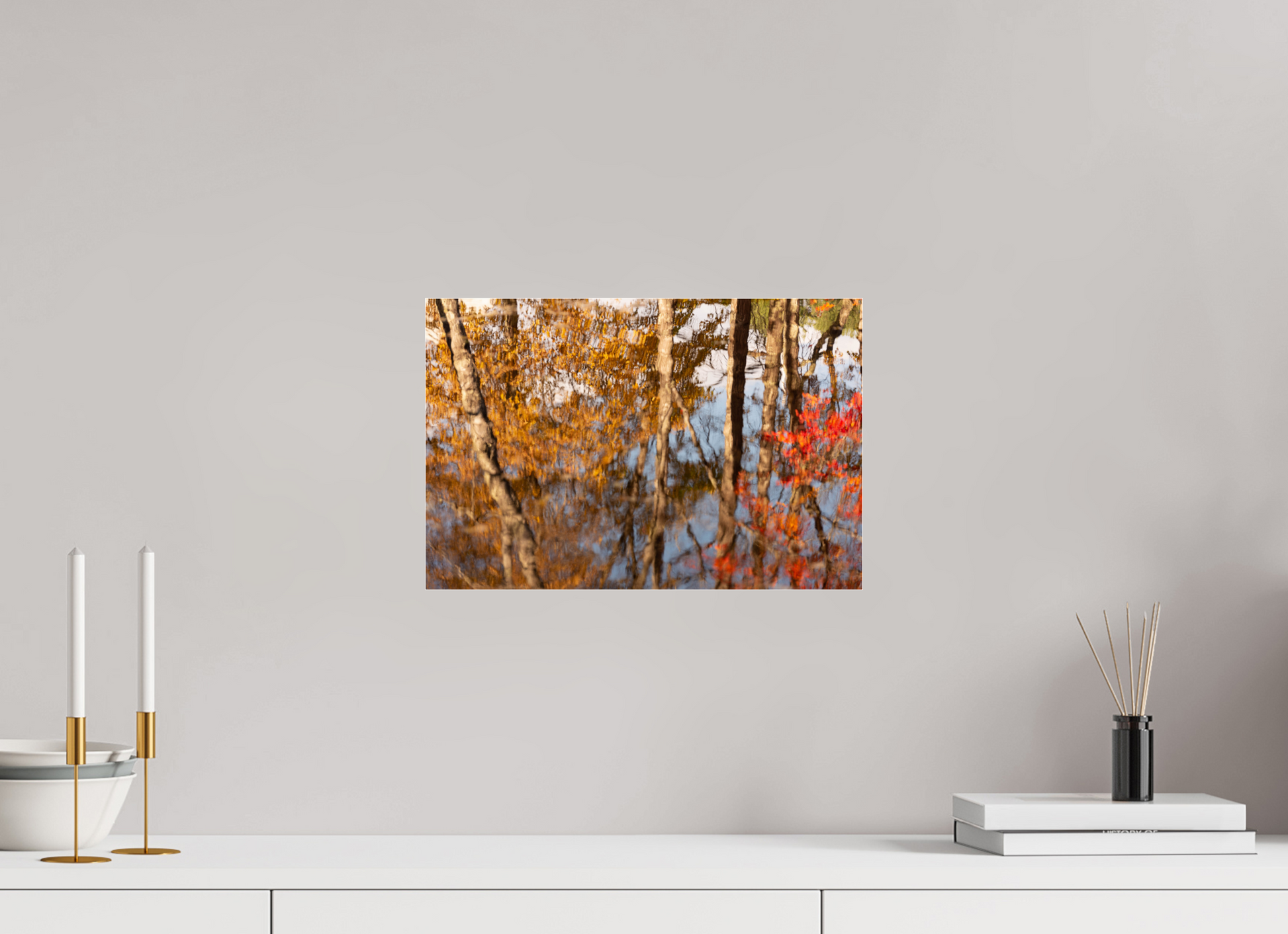15 x 10″, Fotos Male Reflejo arboles 4