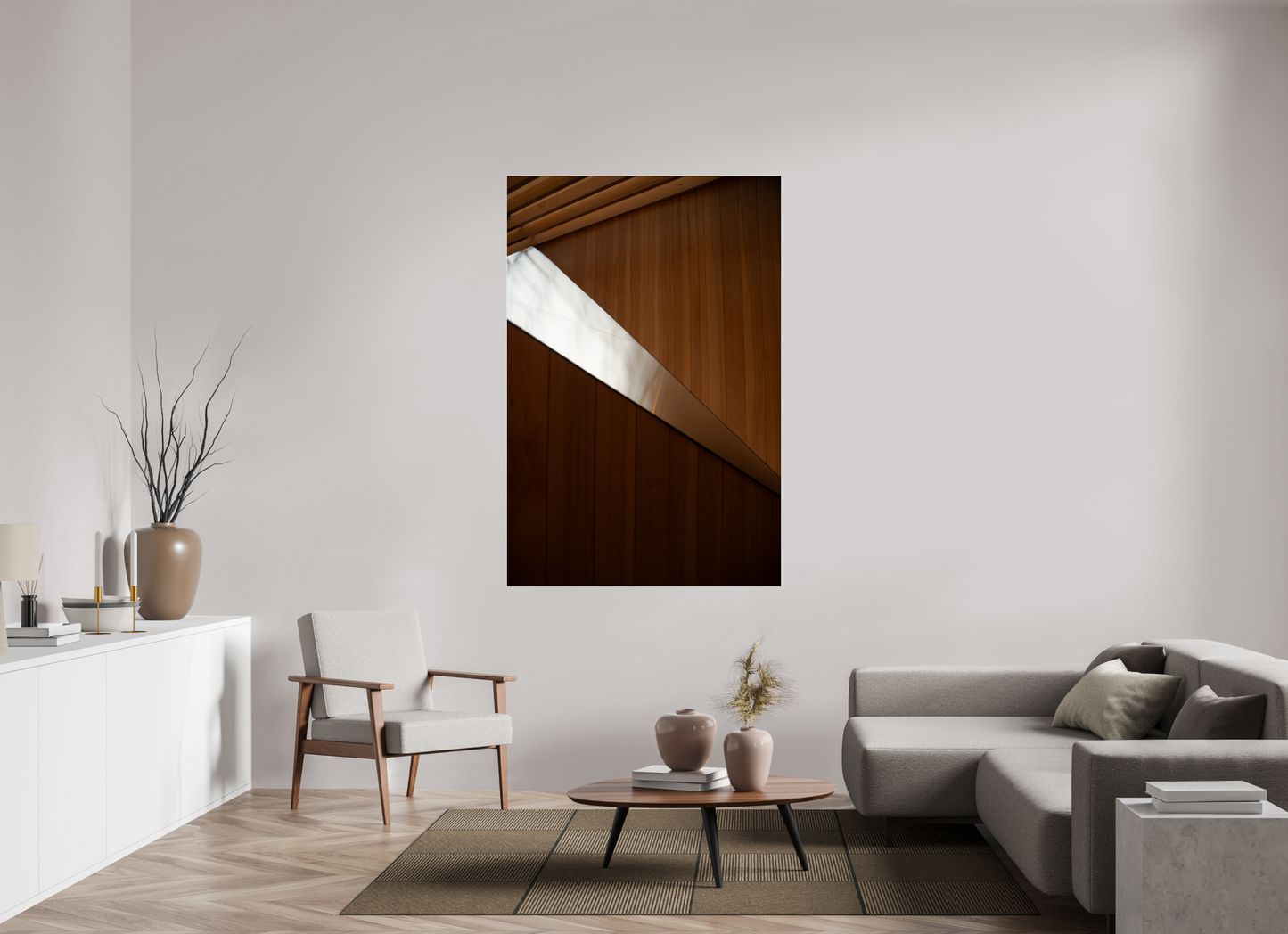 44 x 66″, Fotos Male Panel de madera