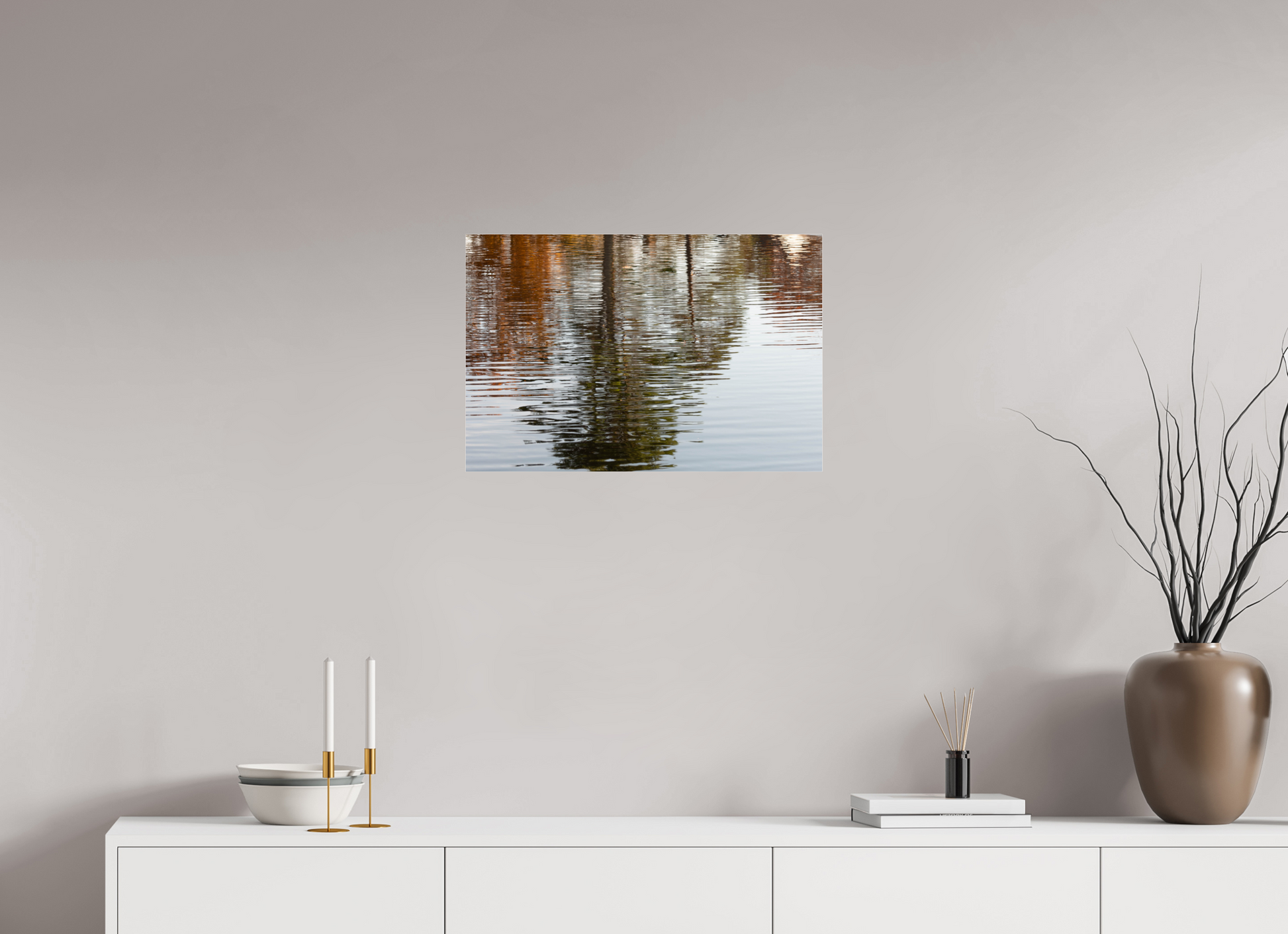 24 x 16″, Fotos Male Reflejo en el agua 4