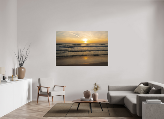 66 x 44″, Fotos Male Atardecer 2