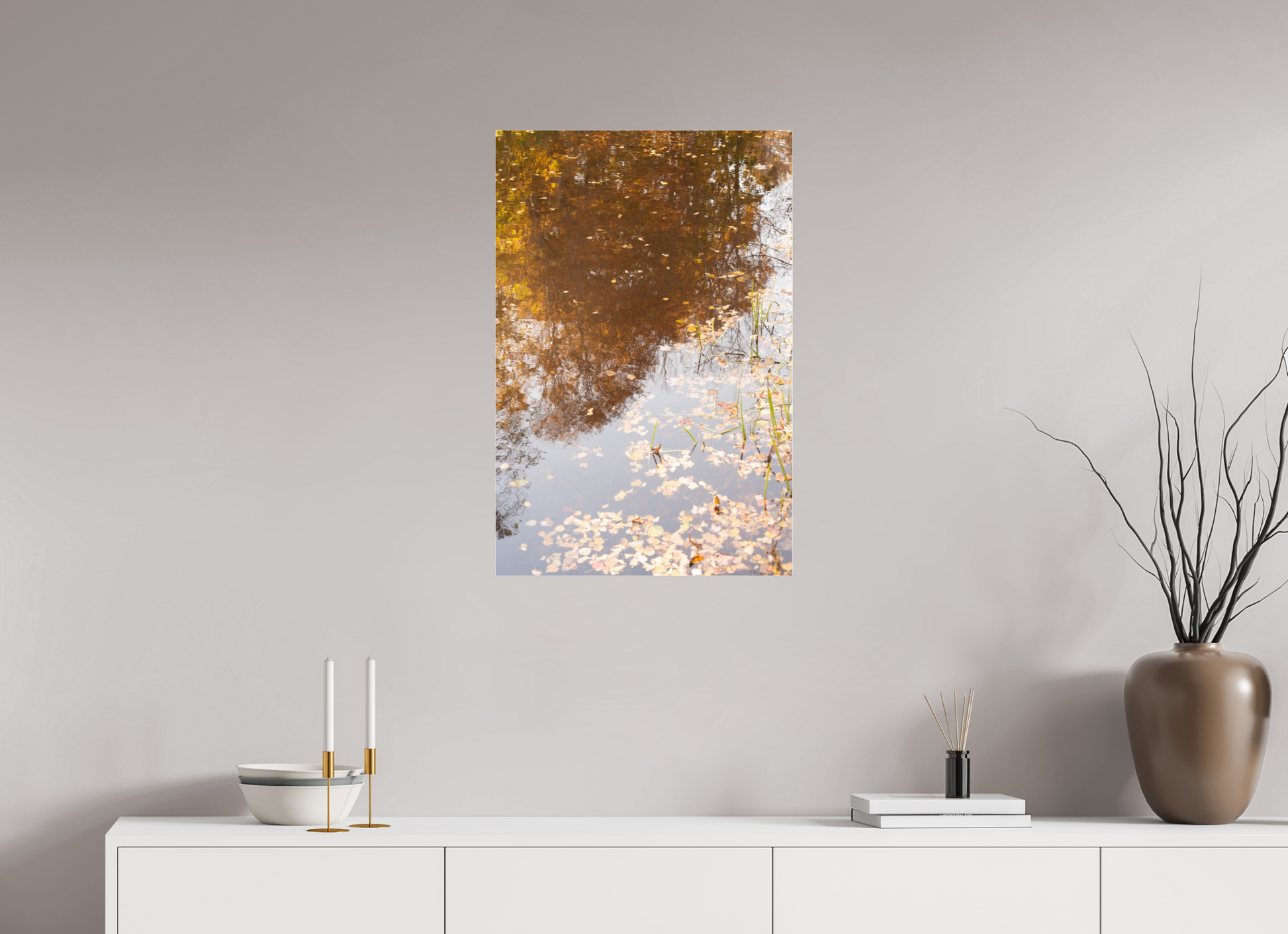 20 x 30″, Fotos Male Reflejo arboles 5