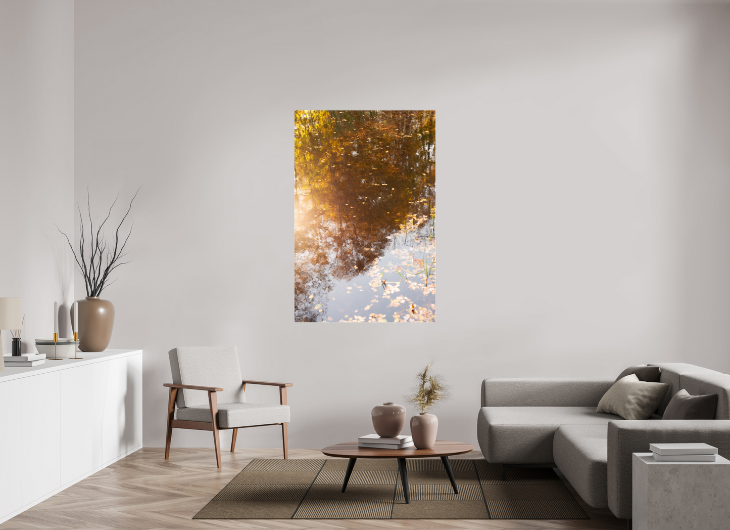 40 x 60″, Fotos Male Reflejo arboles 11