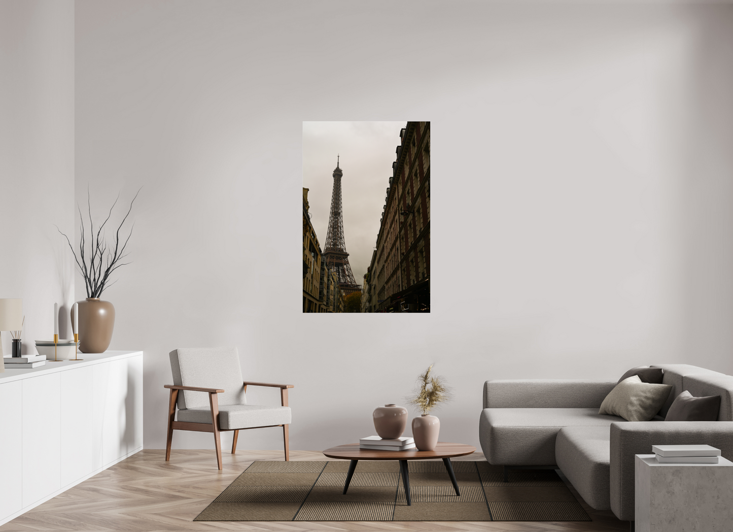 36 x 54″, Fotos Male Torre Eiffel