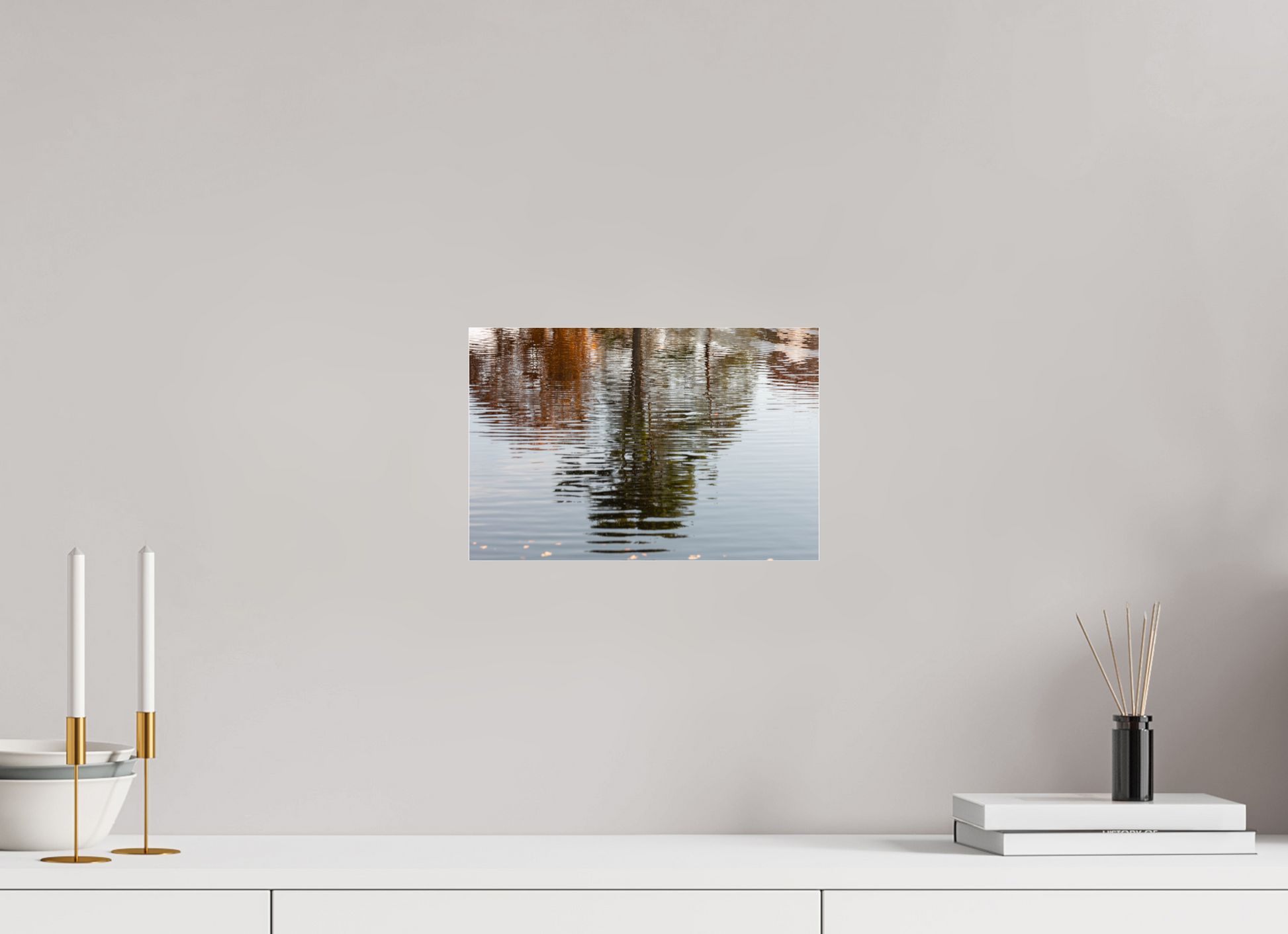 12 x 8″, Fotos Male Reflejo en el agua 3