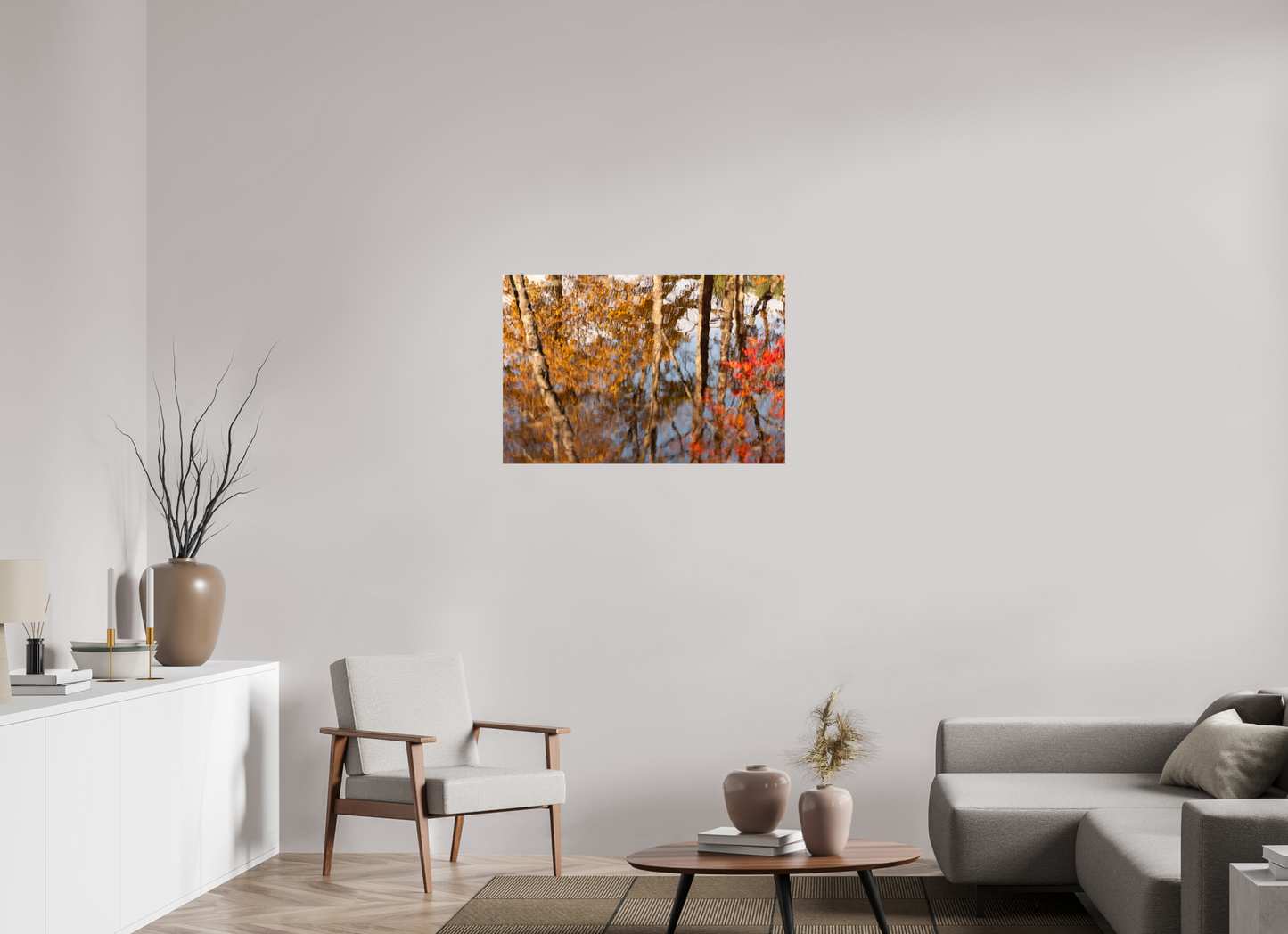 36 x 24″, Fotos Male Reflejo arboles 4