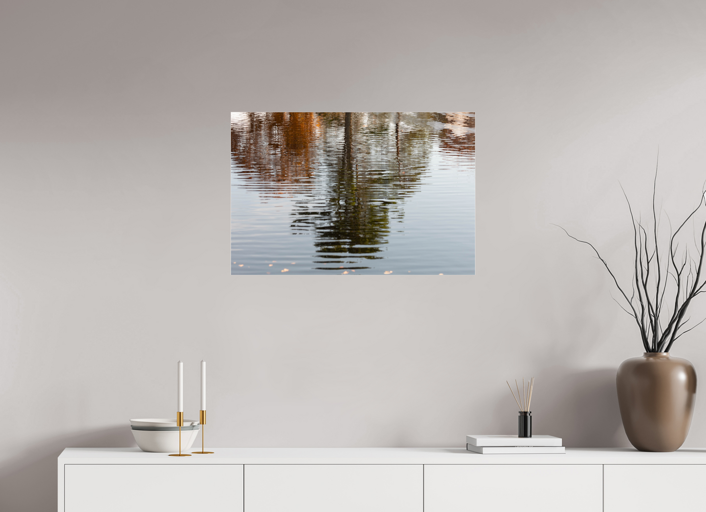 30 x 20″, Fotos Male Reflejo en el agua 3