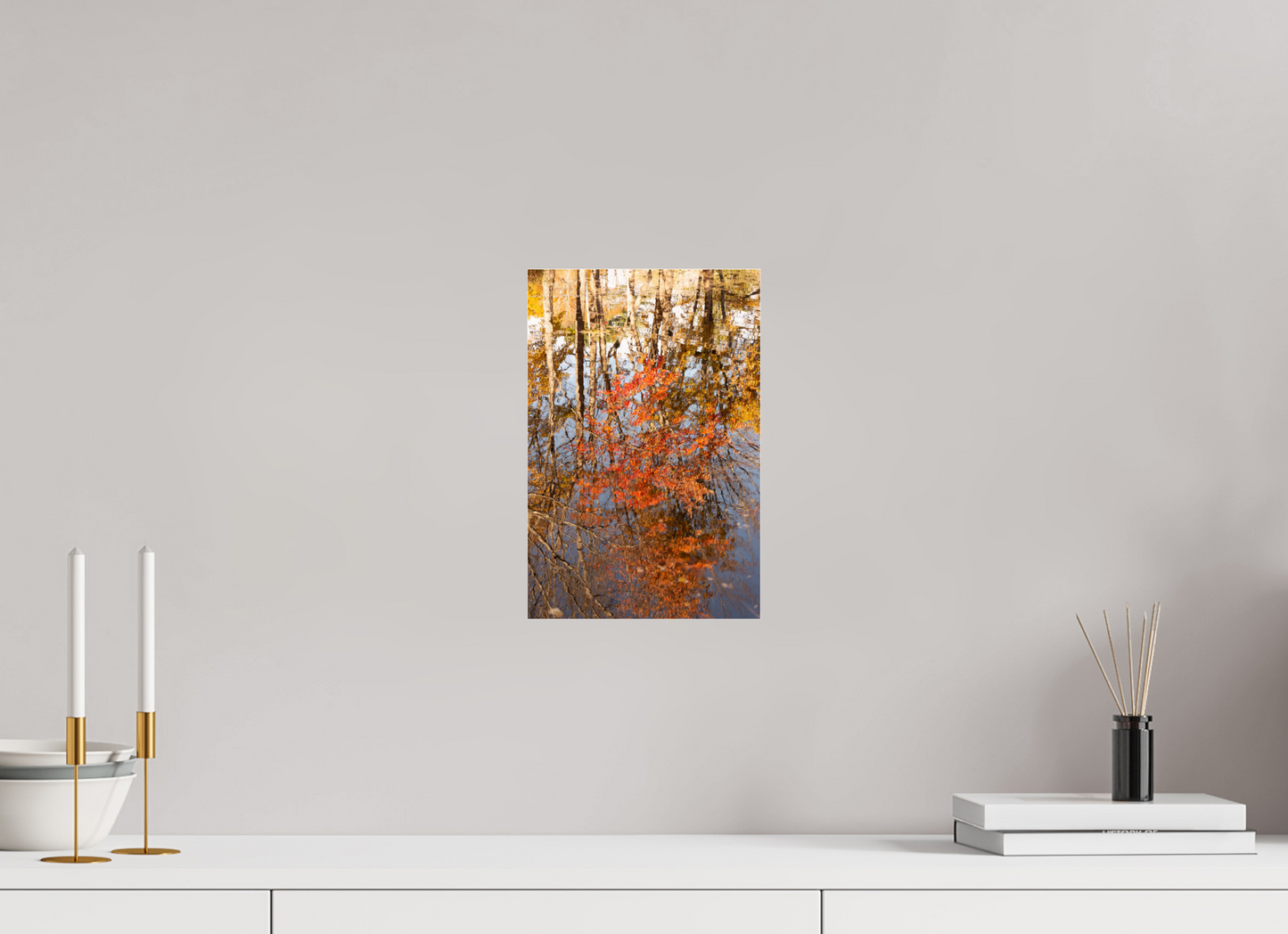 8 x 12″, Fotos Male Reflejo arboles 6