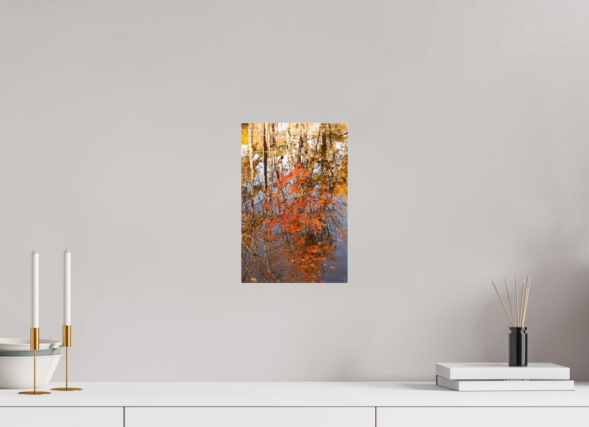8 x 12″, Fotos Male Reflejo arboles 6