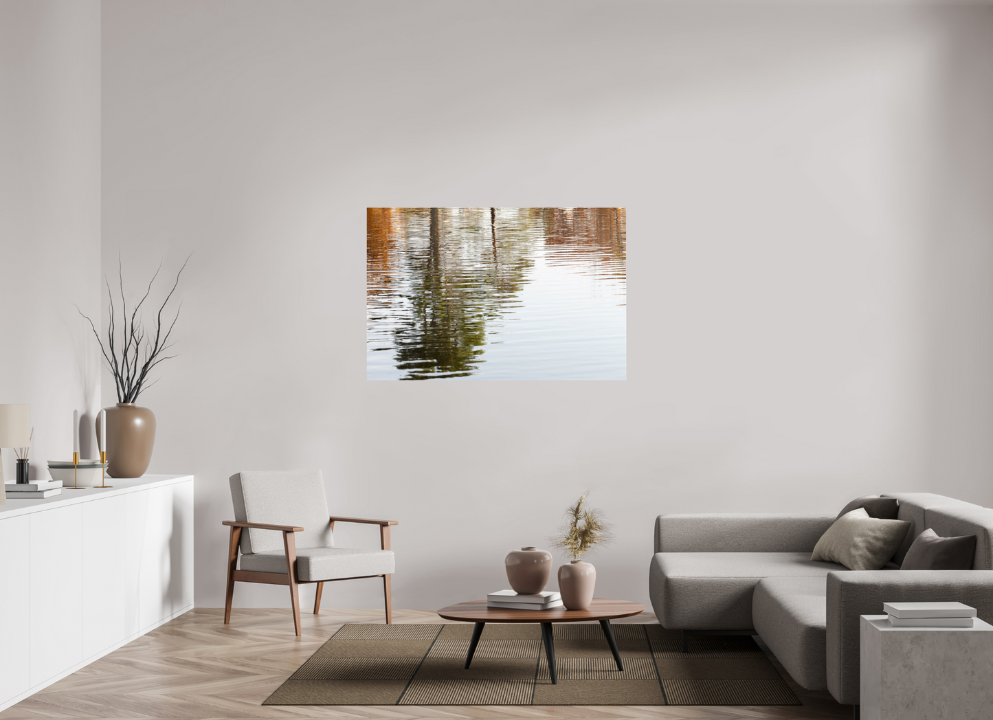 54 x 36″, Fotos Male Reflejo en el agua 5