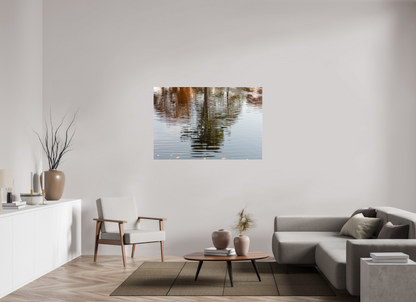 54 x 36″, Fotos Male Reflejo en el agua 3