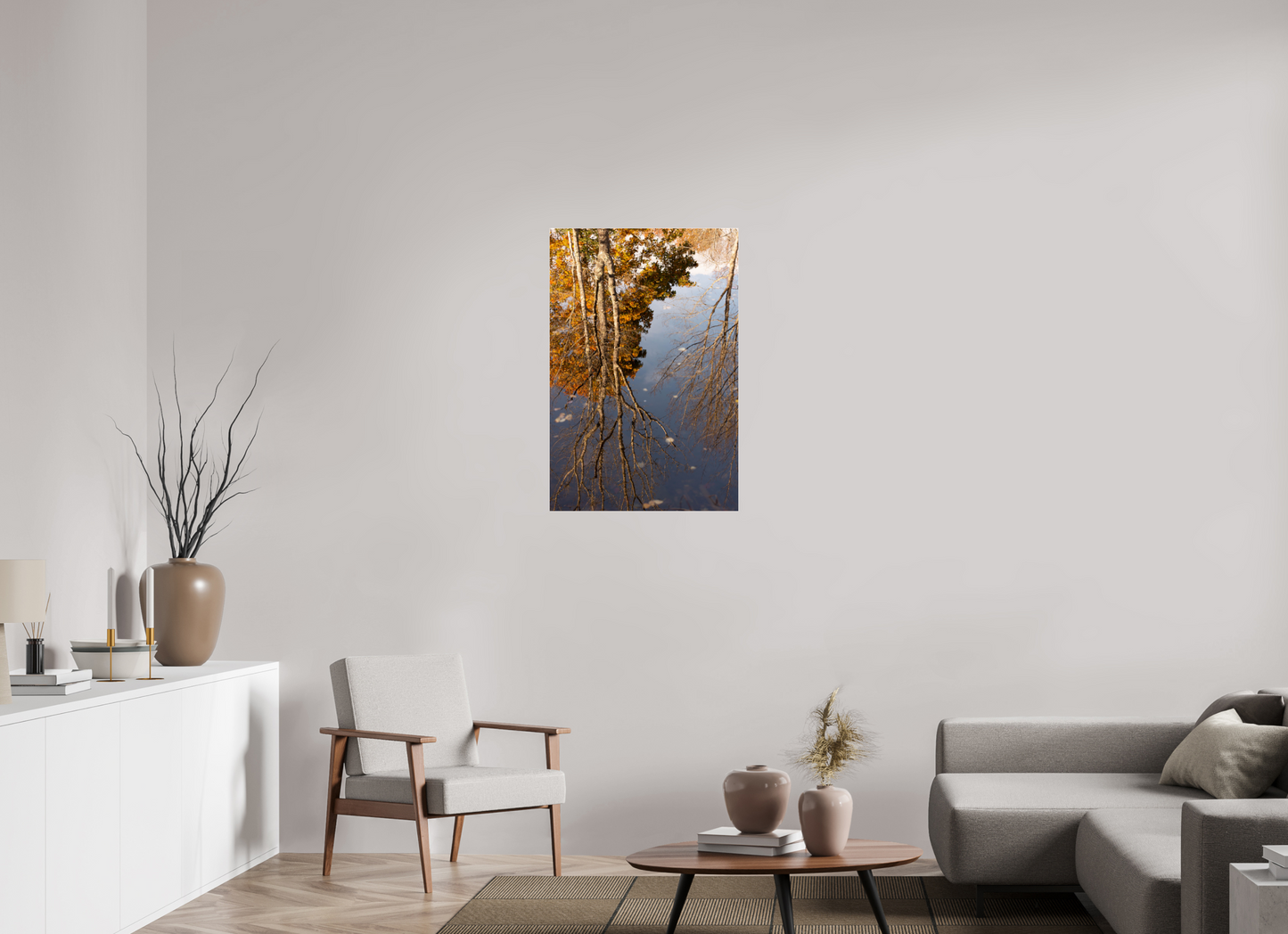 24 x 36″, Fotos Male Reflejo arboles 7