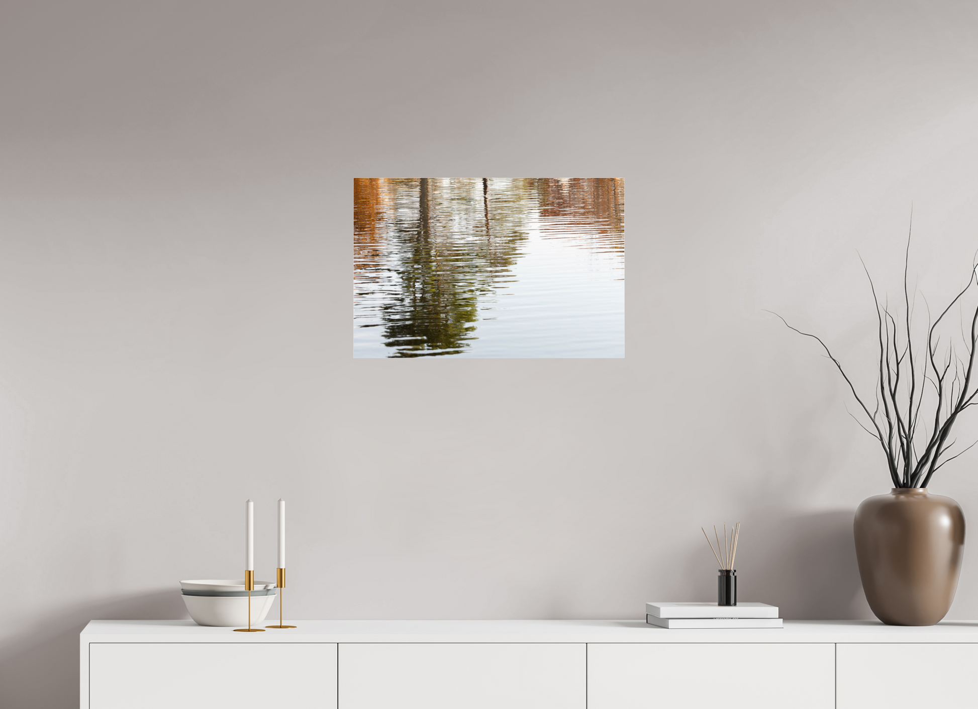 24 x 16″, Fotos Male Reflejo en el agua 5